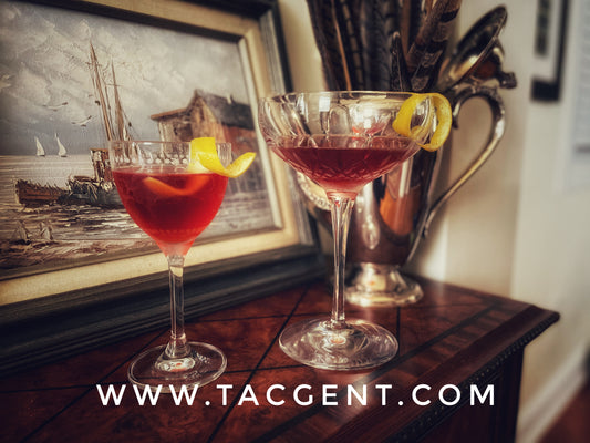 His & Hers Cocktails - Boulevardier & Old Pal