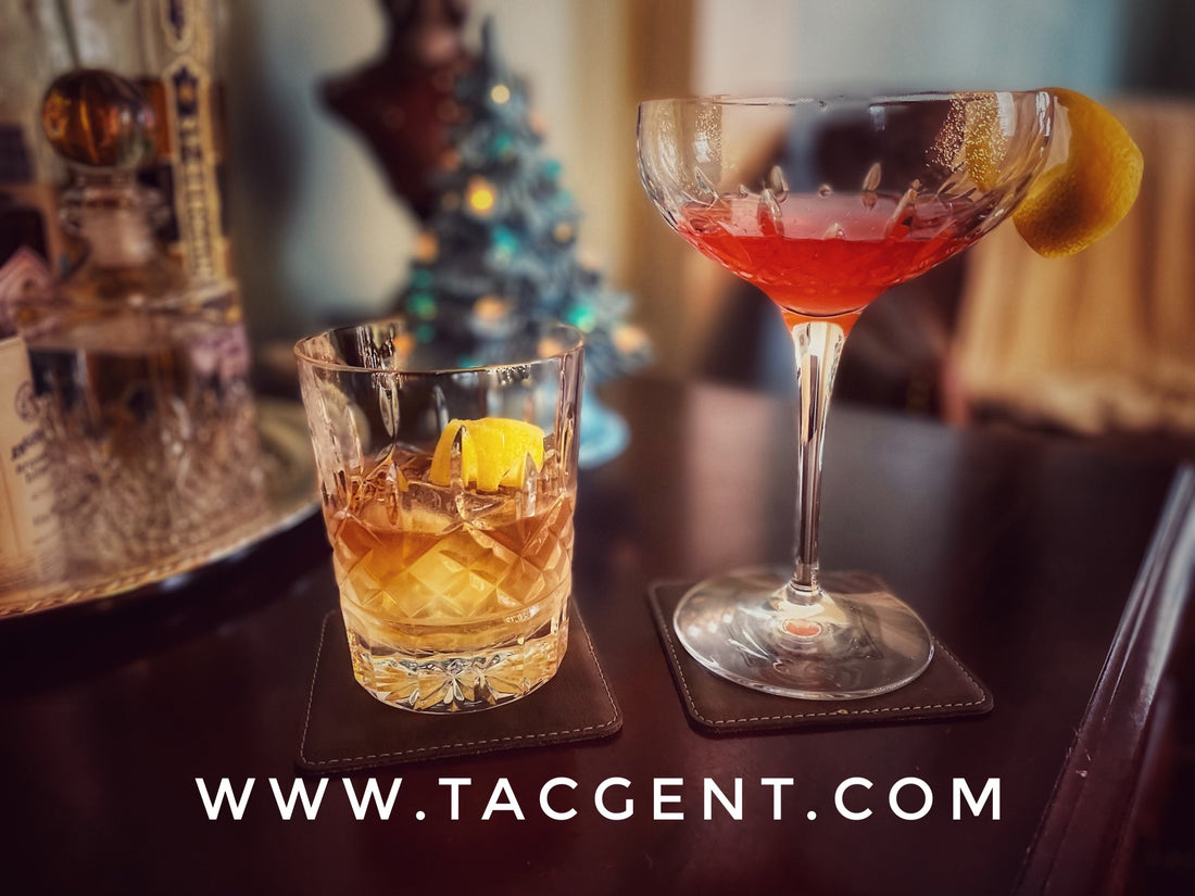 His & Hers Cocktails - Elderflower Old-Fashioned & The Bitter Elder