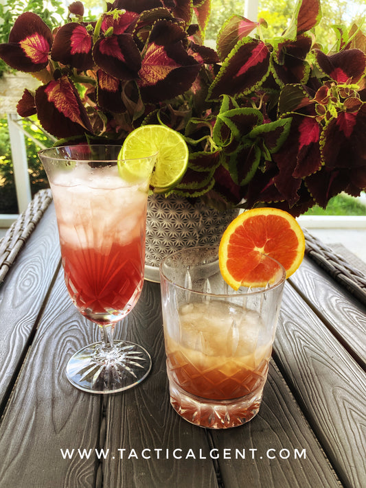 His & Hers Cocktails - Planter's Punch w/ Grenadine