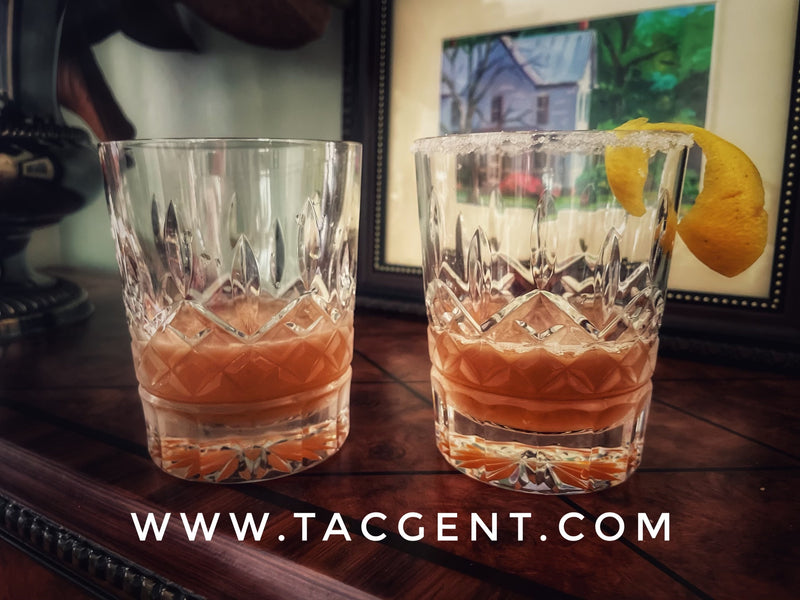His & Hers Cocktails - Sidecar & Brandy Crusta