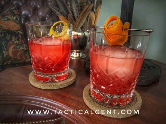 His & Hers Cocktails - Bourbon & Campari