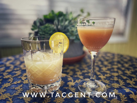 His & Hers Cocktails - Trader Vic's Sour & Improved Japanese Cocktail