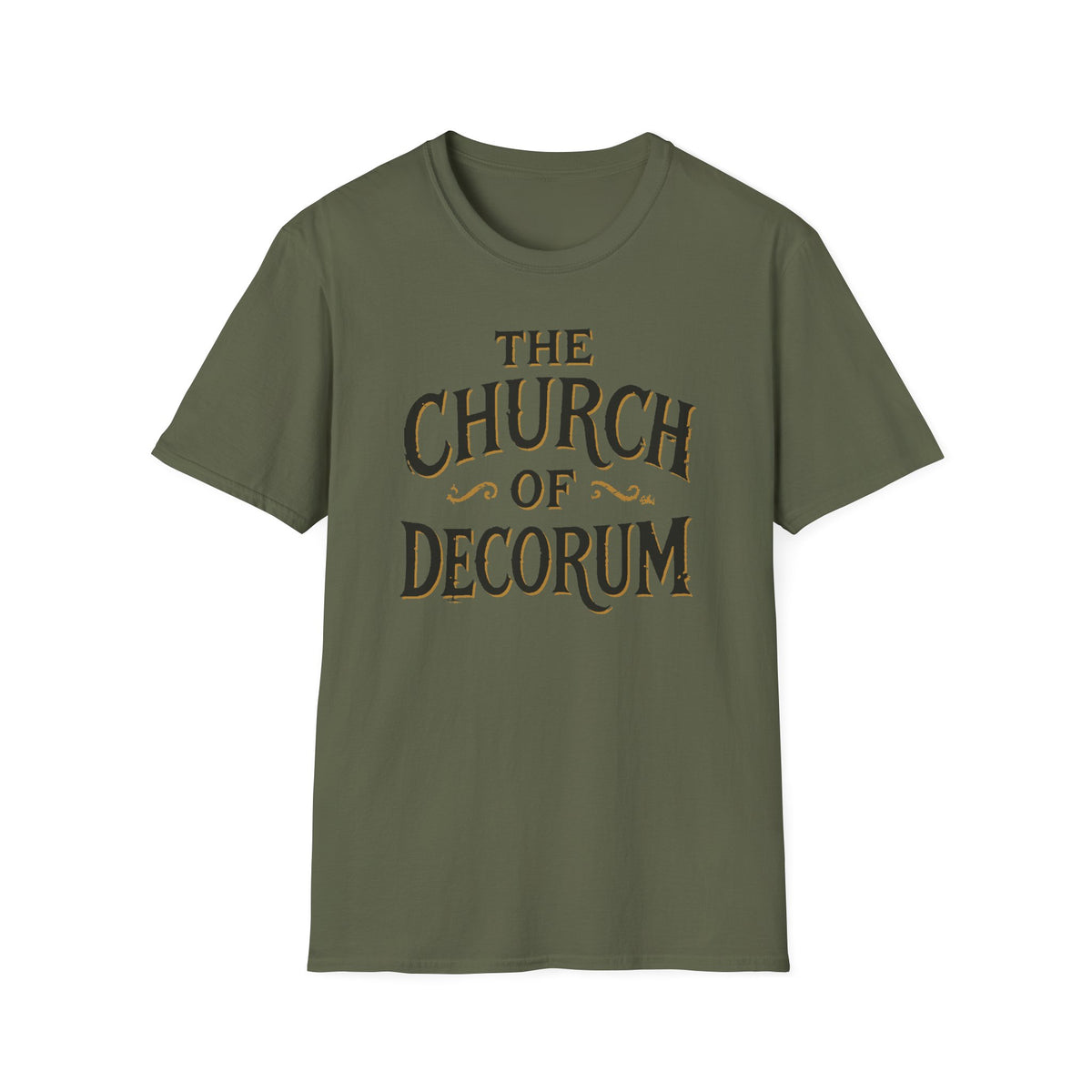The Church of Decorum | Classic Gentleman Tee