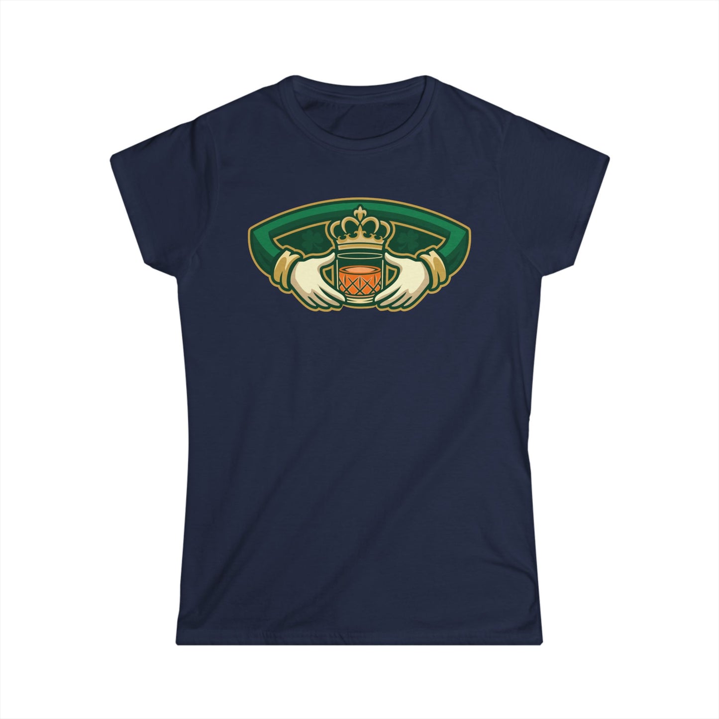 Women's Whiskey Claddagh Tee
