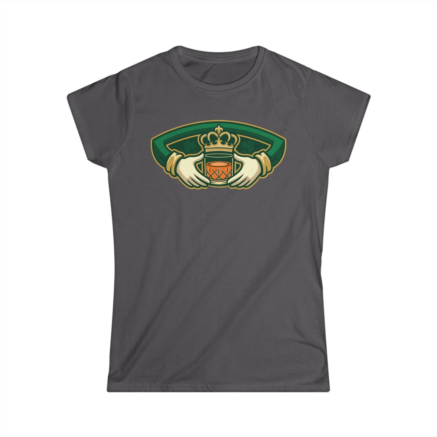 Women's Whiskey Claddagh Tee