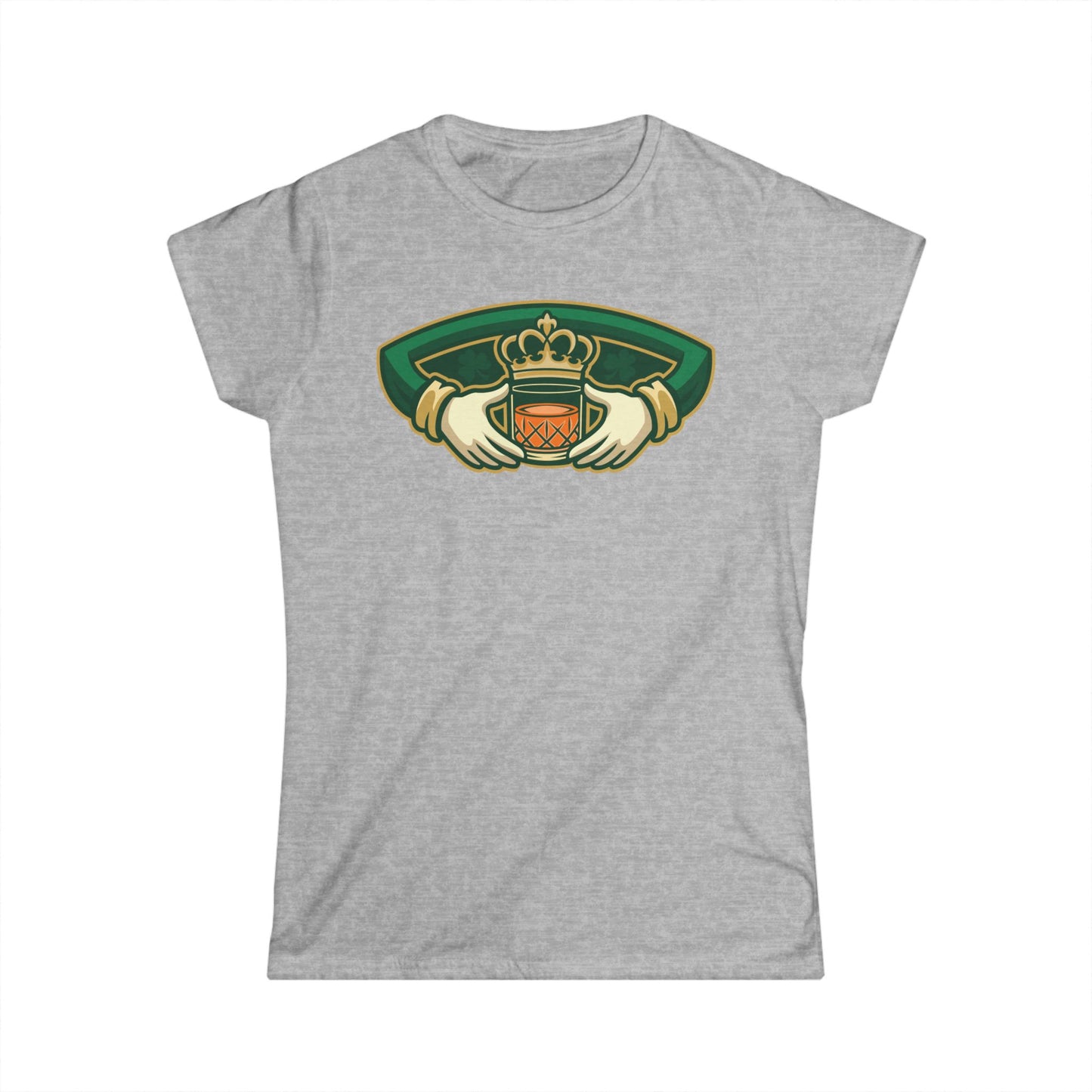 Women's Whiskey Claddagh Tee