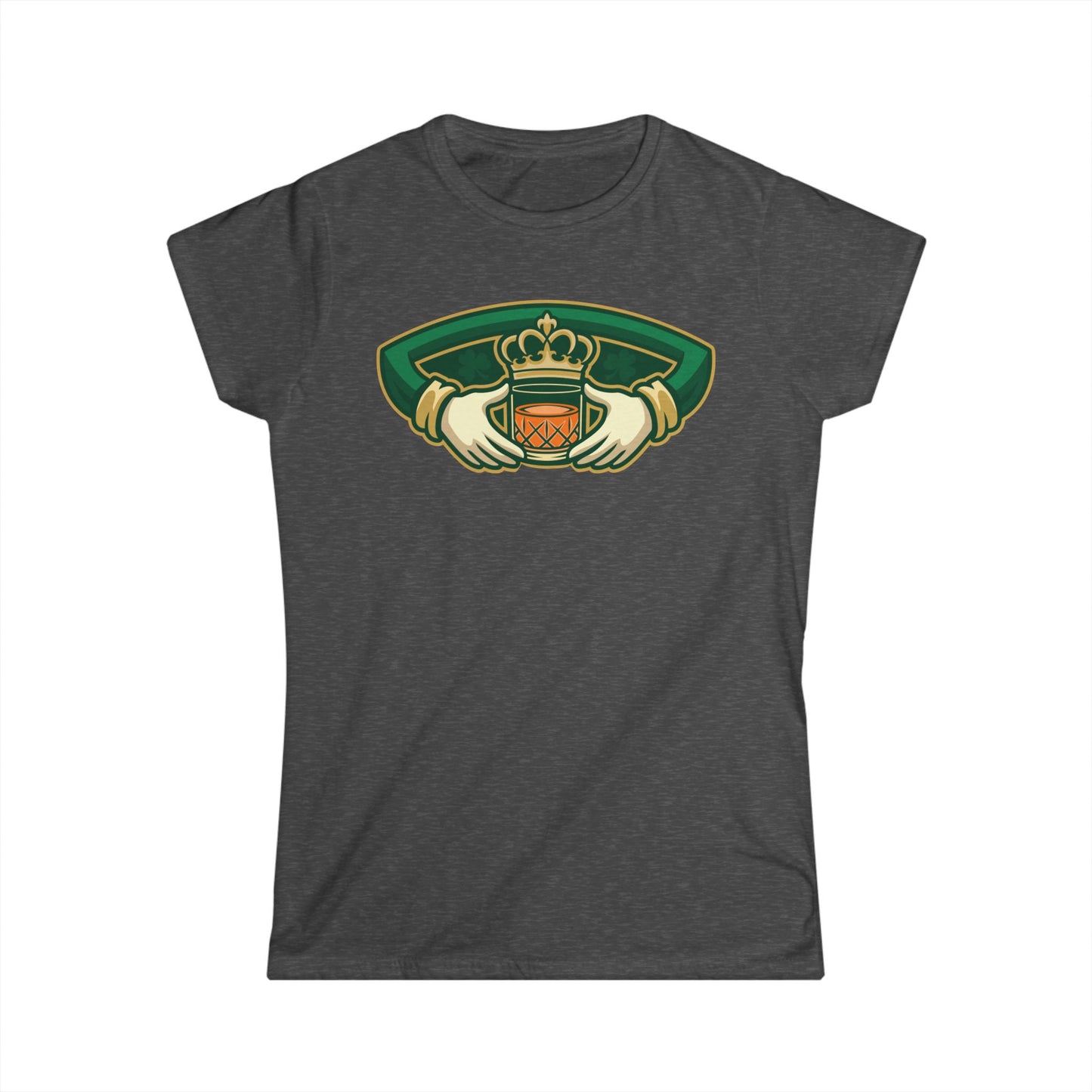 Women's Whiskey Claddagh Tee