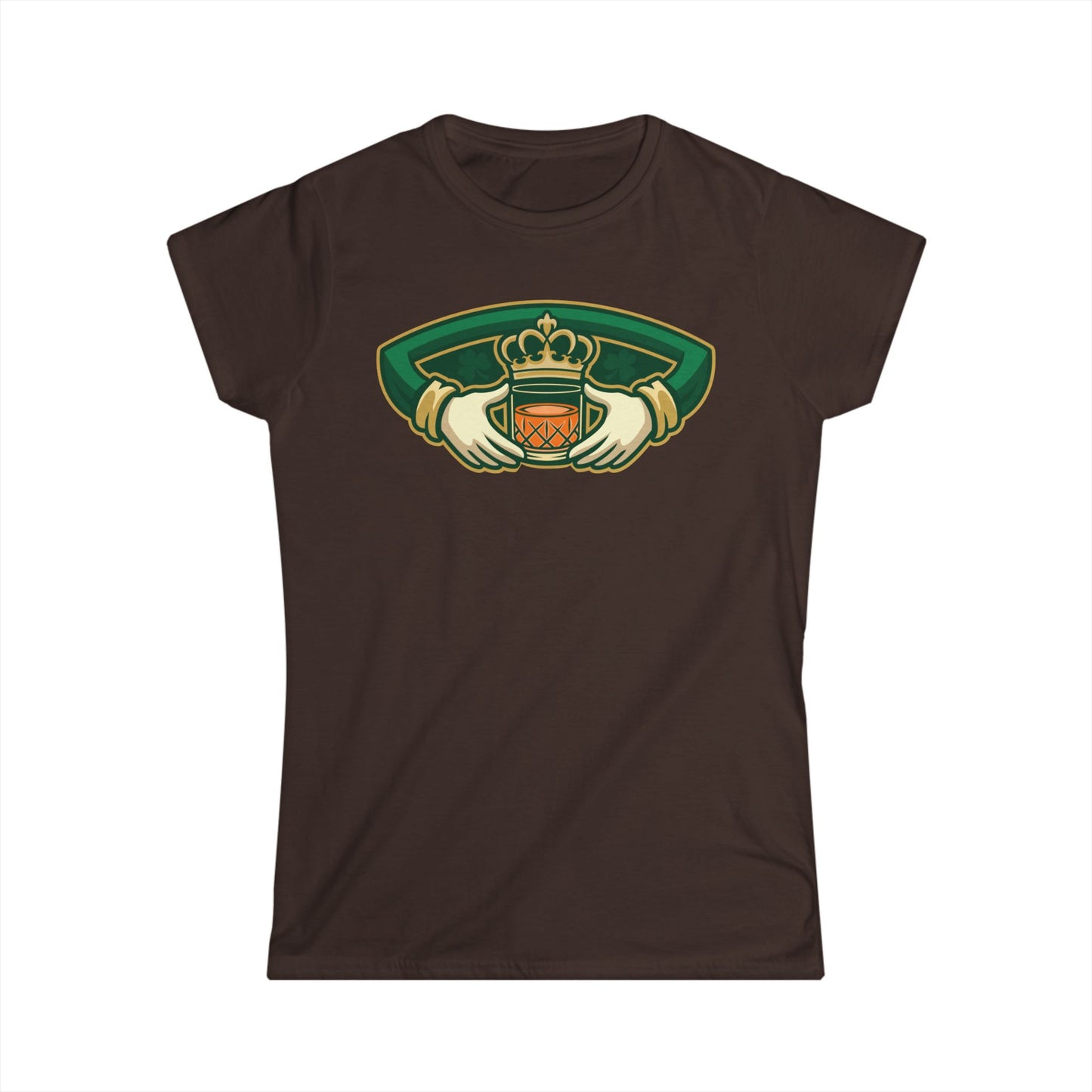 Women's Whiskey Claddagh Tee