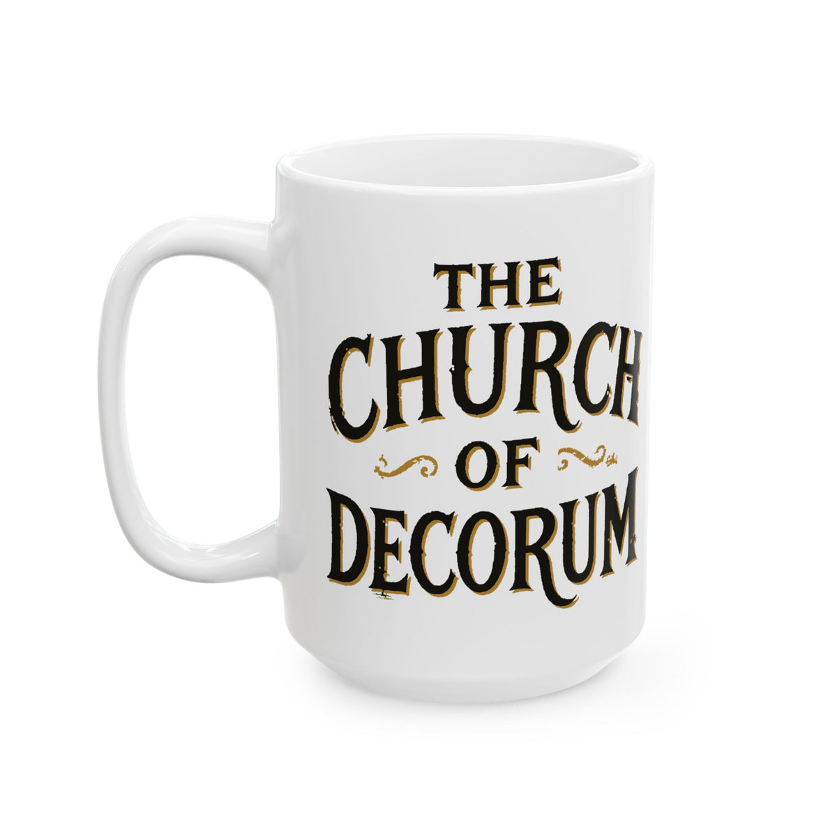 The Church of Decorum | Wayne 3:5 Coffee Mug