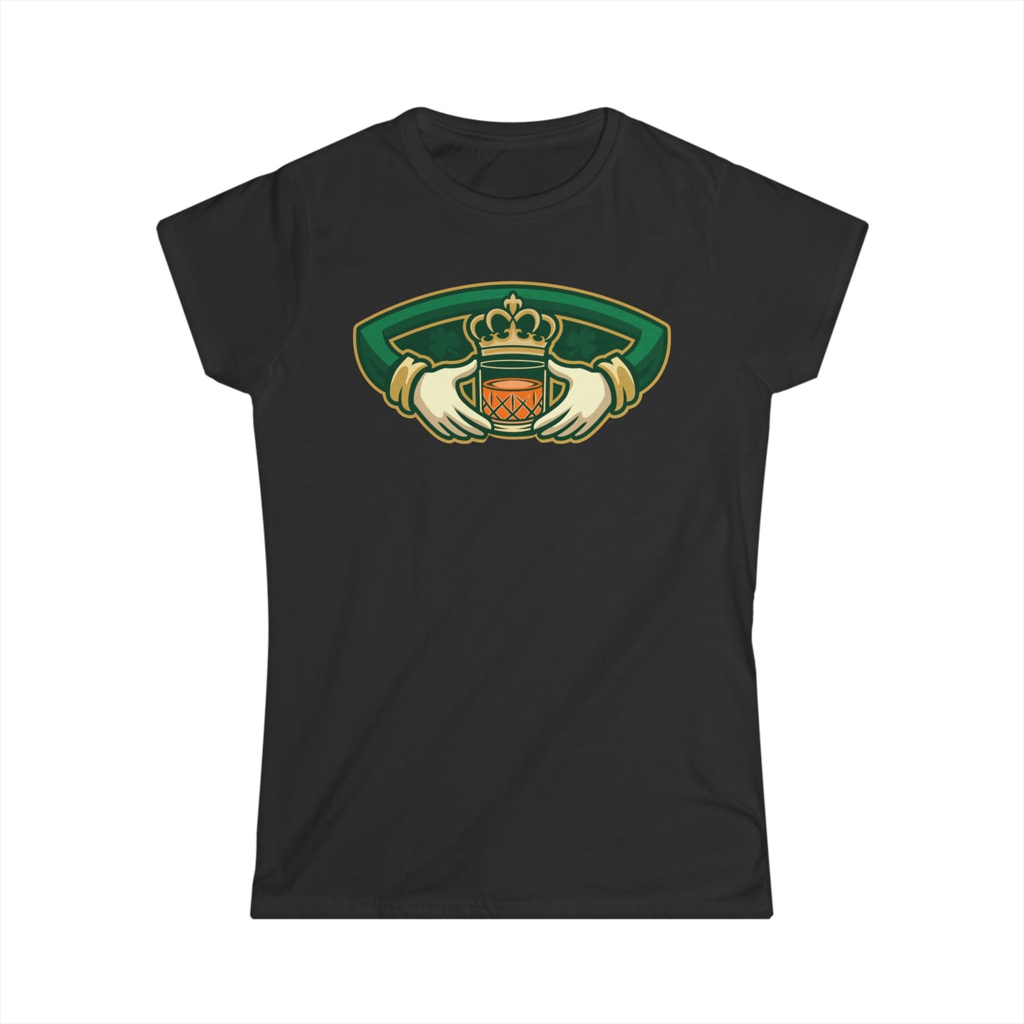 Women's Whiskey Claddagh Tee