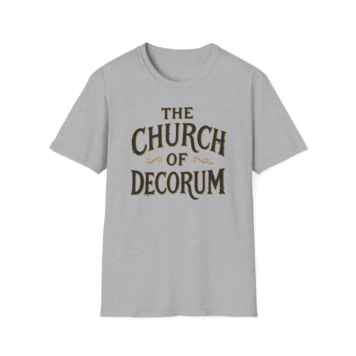 The Church of Decorum | Classic Gentleman Tee