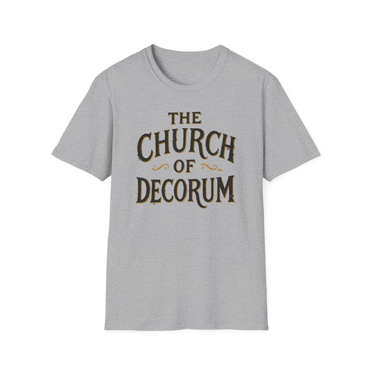The Church of Decorum | Classic Gentleman Tee