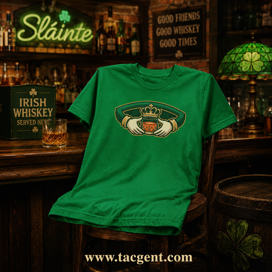 Whiskey Claddagh Tee