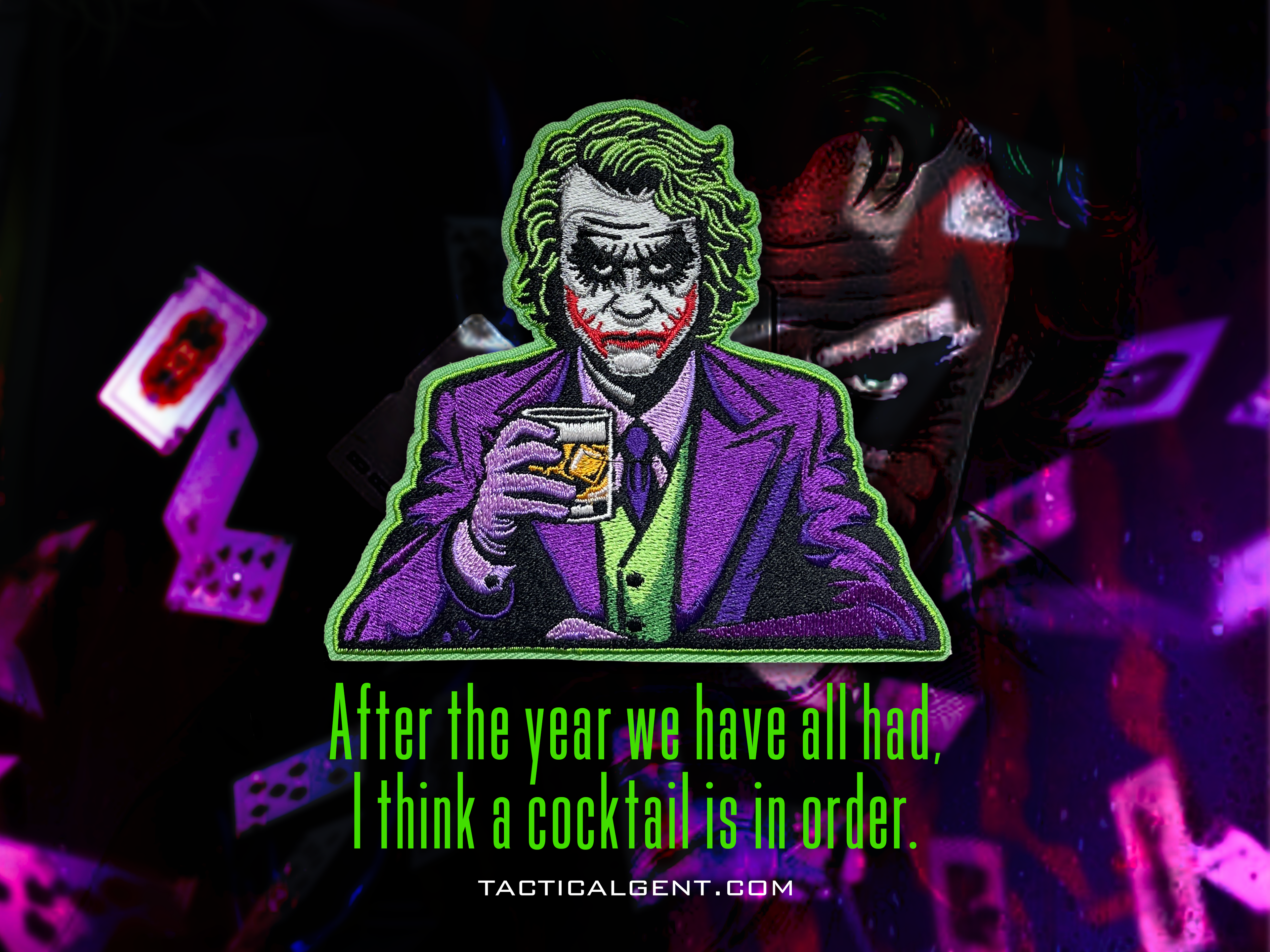 Anarchist Cocktail Morale Patch *Holdbacks*