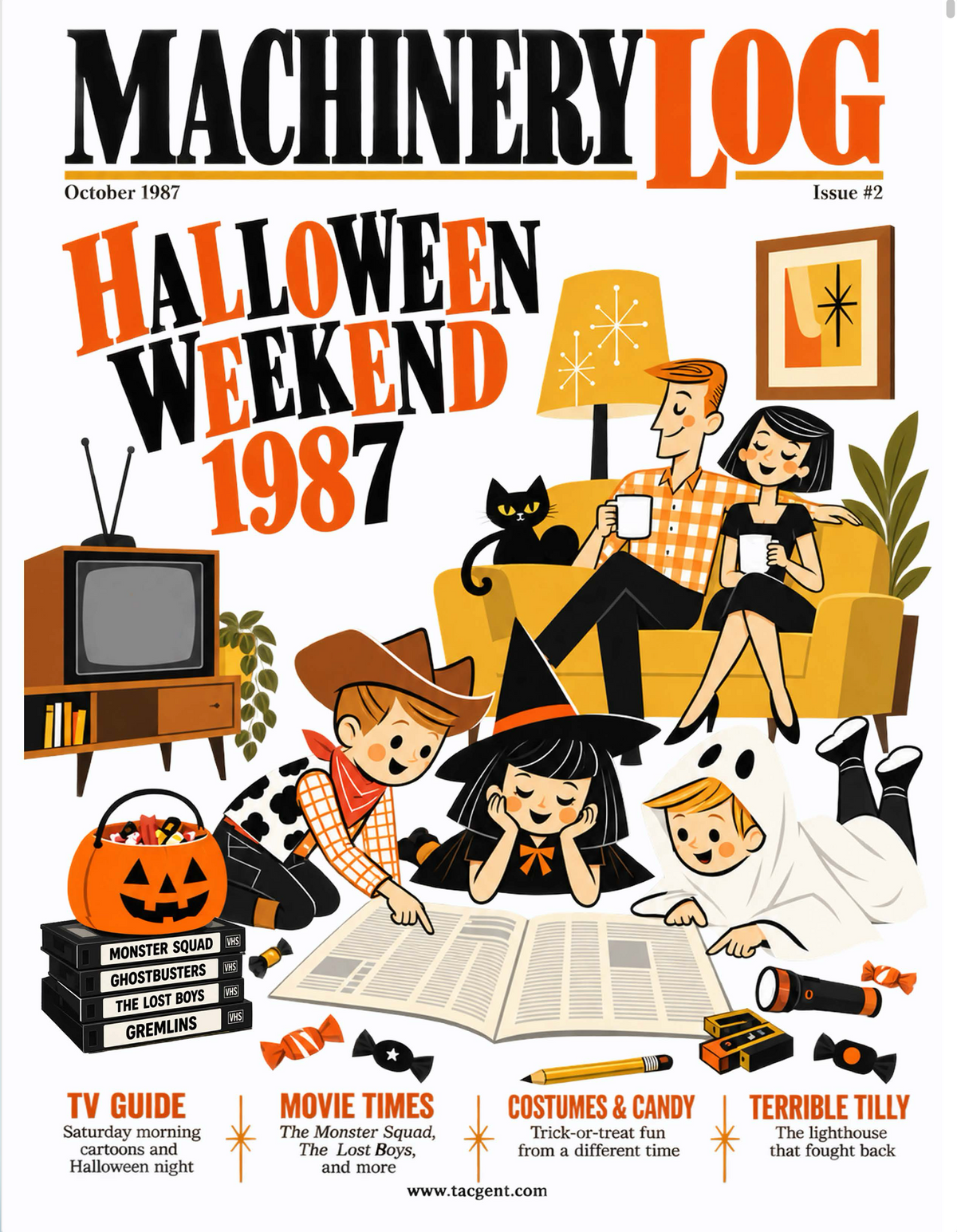 MACHINERY LOG #2 — HALLOWEEN WEEKEND 1987