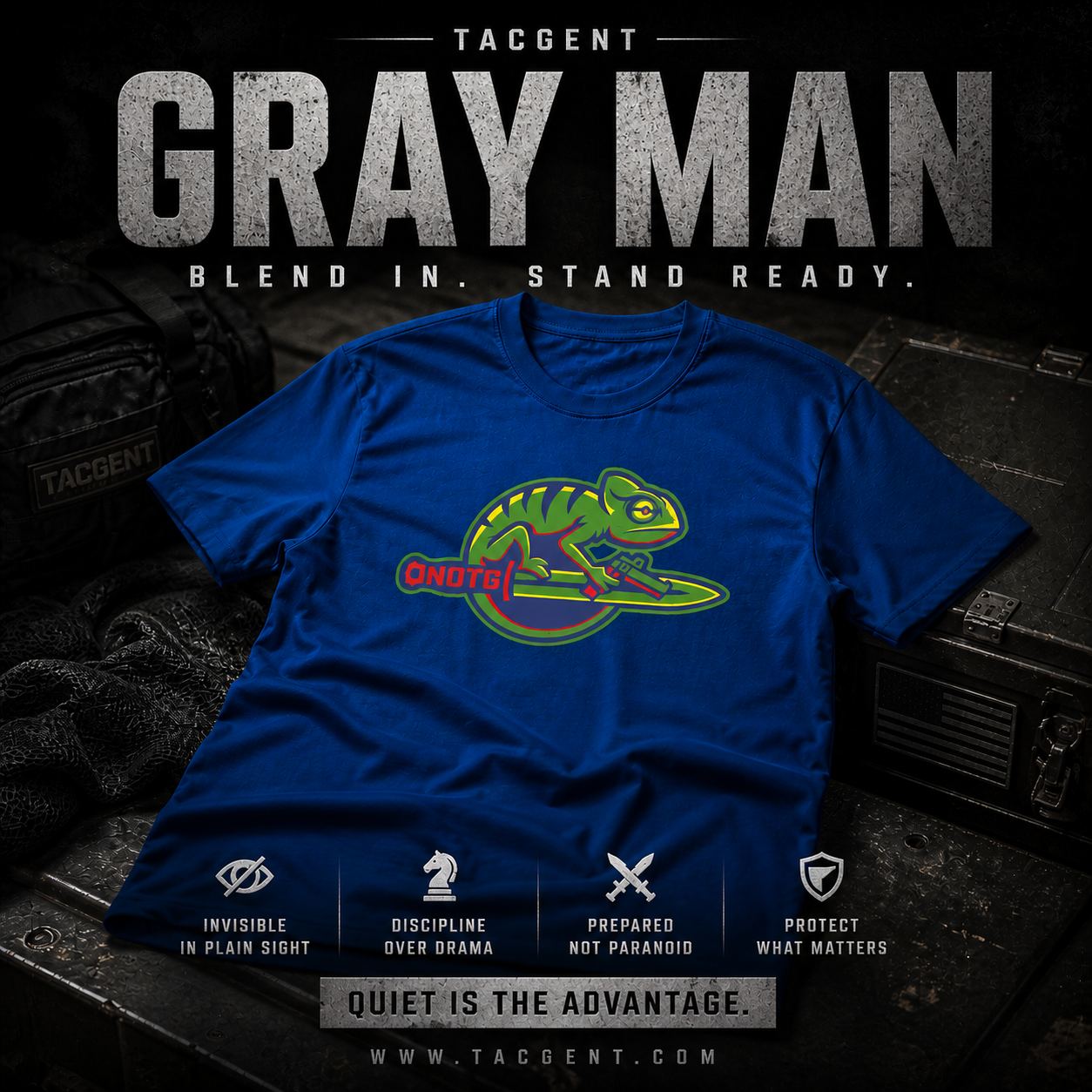 Gray Man Tee