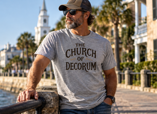 The Church of Decorum | Classic Gentleman Tee