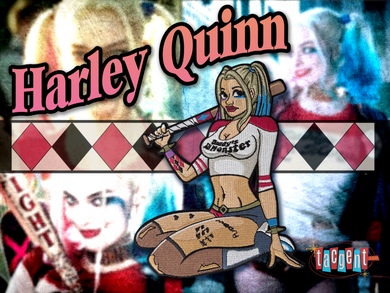 Harley Quinn Pin-Up Morale Patch