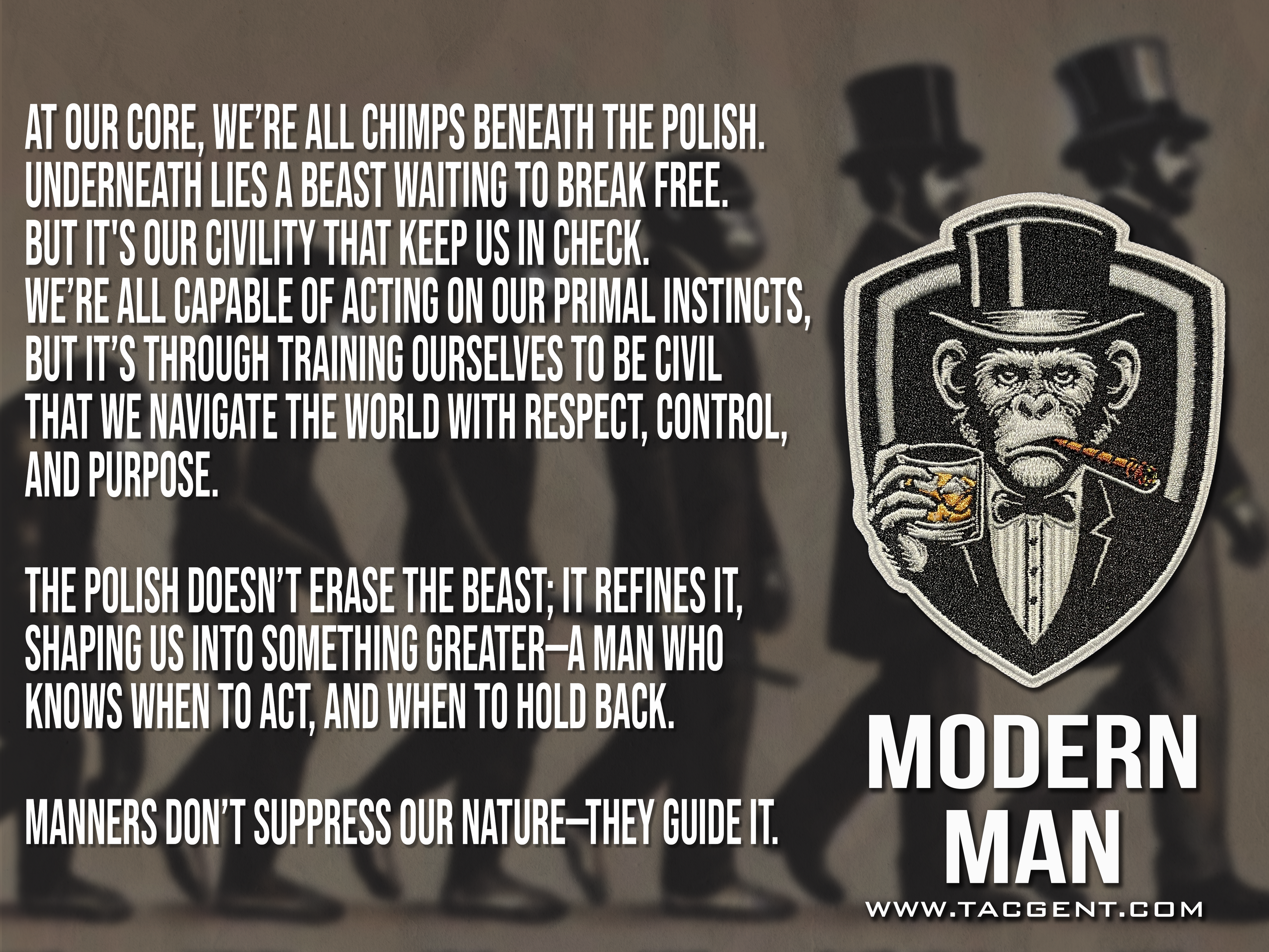 Modern Man Morale Patch