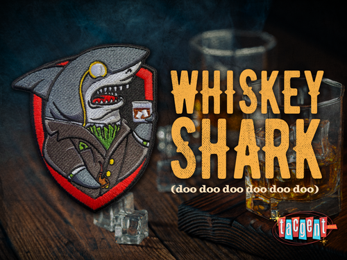 Whiskey Shark Morale Patch