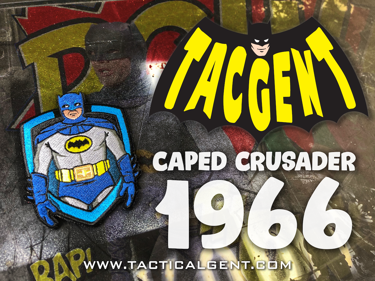 Caped Crusader 1966 Patch