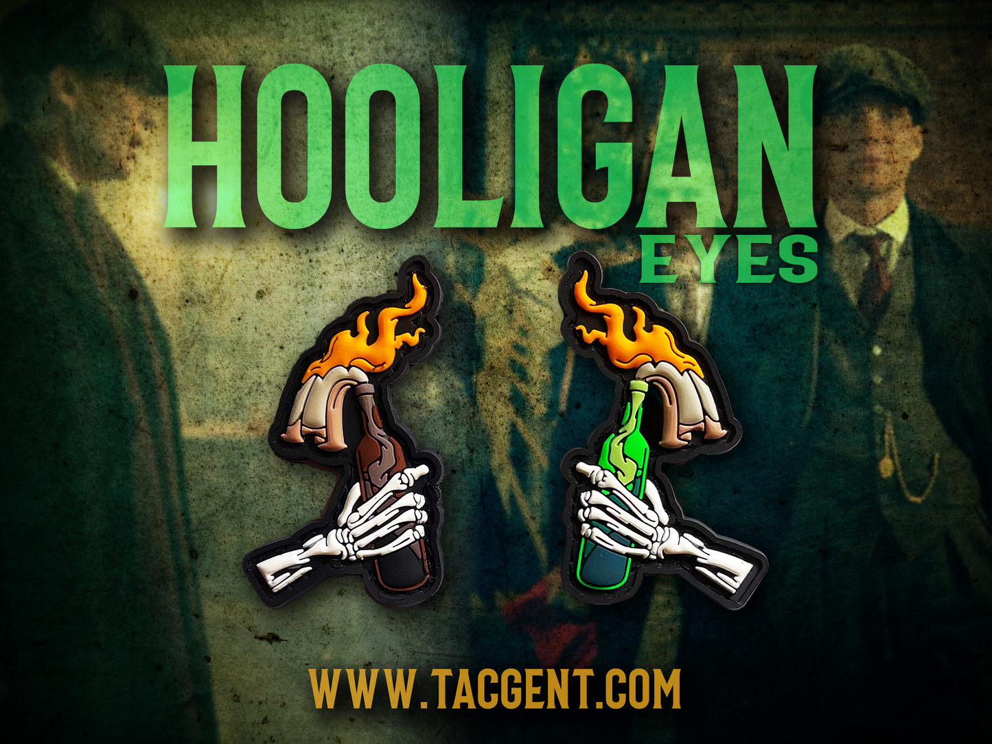 Hooligan Eyes 2-Pack Patch Set