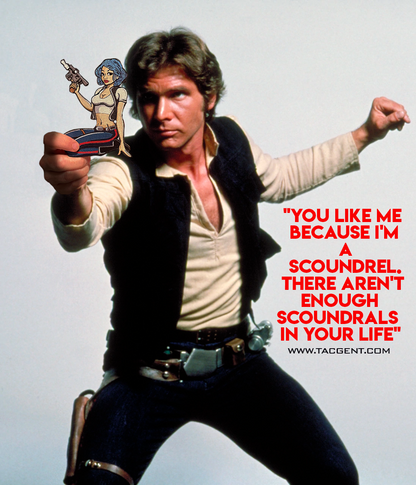 Captain Solo Pin-Up Patch