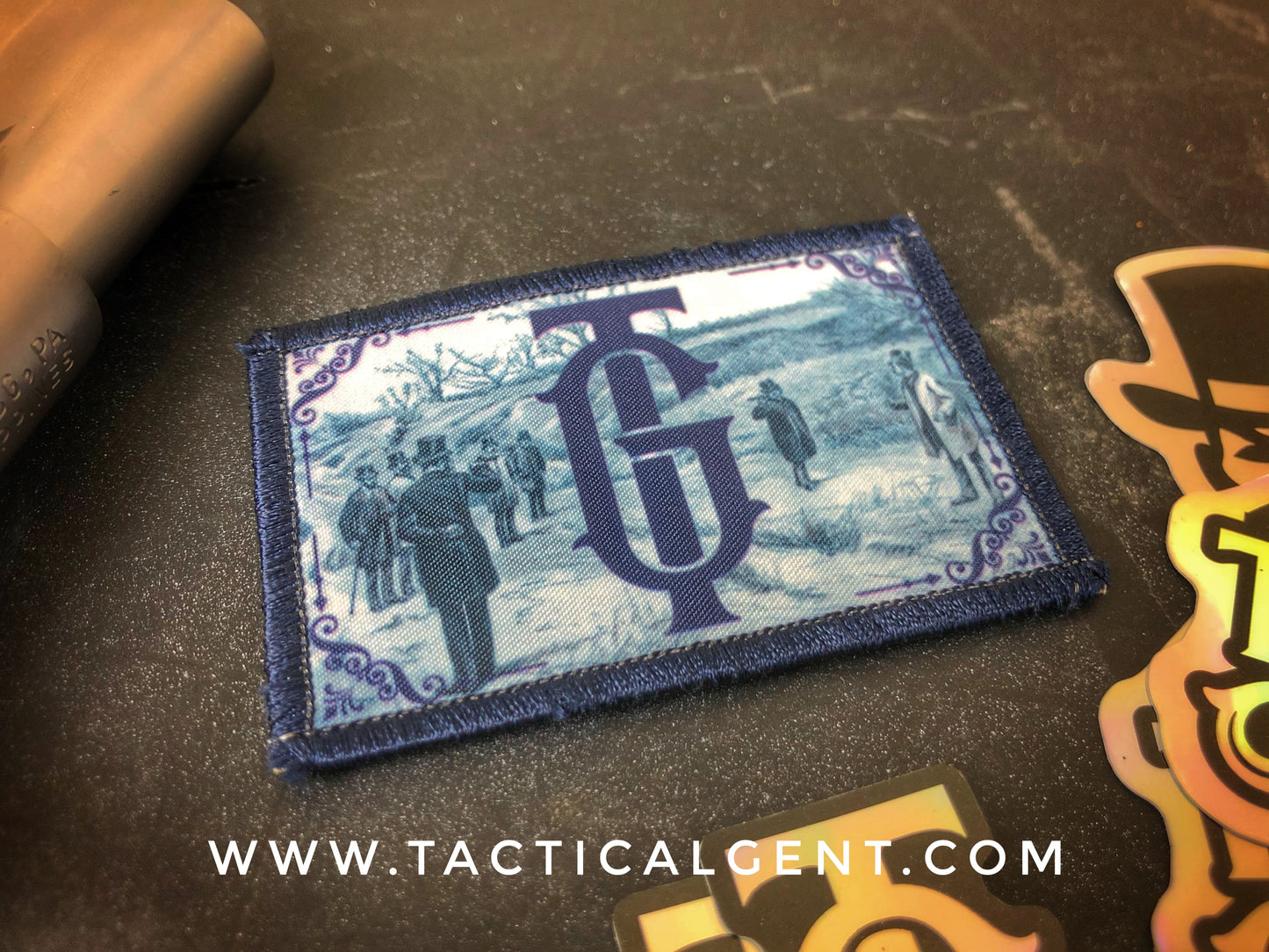 "Dueling Fields" Patch & Decal Set.