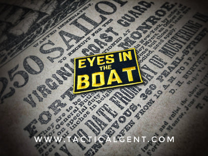 EYES IN THE BOAT Patch