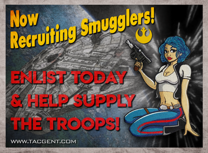 Captain Solo Pin-Up Patch