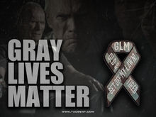 Gray Lives Matter Patch