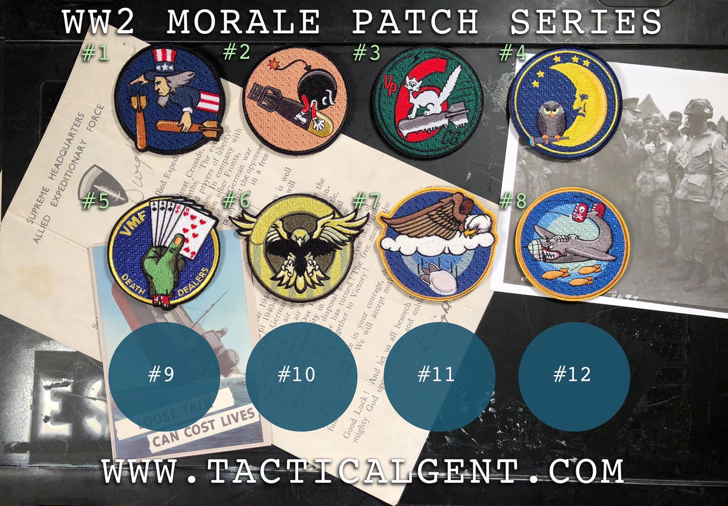 WW2 Mystery Patch #7 & #8
